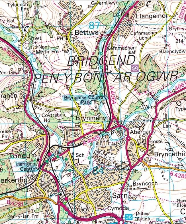 The benefice serves the extensive northern edge of the expanding town of Bridgend. Bridgend itself is situated on the M4 corridor.