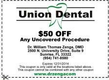 provide excellent Dental Benefits to Union Members.