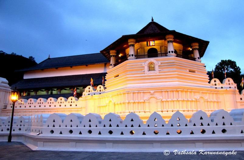 Day 1:- Arrive Sri Lanka. City Tour of Kandy & Evening Cultural Show. (Lunch & Dinner) Welcome to Sri Lanka!