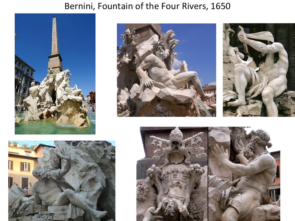 Overview Originally Bernini was not invited to submit and entry for this commission because Pope Innocent associated the ar<st with Pope Urban who spent so much on art he nearly bankrupted the church