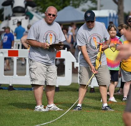 Special Olympics Mark Buerger Knights and Special Olympics State Summer Games More than 1,400 Special Olympics athletes from across the state gathered at Eastern Kentucky University June 1-3 for the