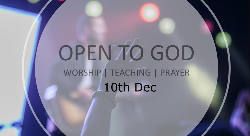 Monthly Diary December Sunday 7th 11:45am Cafe Extra Tuesday 5th 8:00pm First Tuesday Monthly Prayers Sunday 10th 6:30pm Open to God Tuesday 12th 10:00-12:30am Shining Stars Christmas Party Wednesday