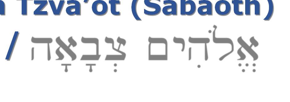 To avoid any confusion, remember that "YHWH" is always represented by uppercase "LORD" or "GOD", and "El" is always represented by lowercase "God".
