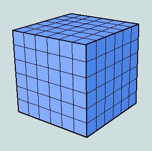 cube shown.