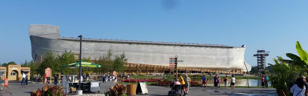 That s an ark. It s over 3 football fields long!