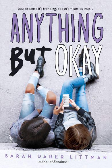 ANYTHING BUT OKAY by Sarah