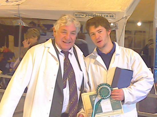 Continuing their success Dave and Robbie Lang won two first places at the Winter Fair held on the Royal Welsh Showground.