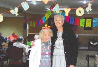 recent events Monthly Birthday Party May 1st Residents enjoyed birthday