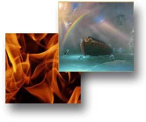 Fire and Flood by Glenn Andrew Peoples [Dr Glenn Peoples is a graduate in theology (BD) from the Bible College of New Zealand and has a masters degree (MTHeol) and a doctorate in philosophy from the