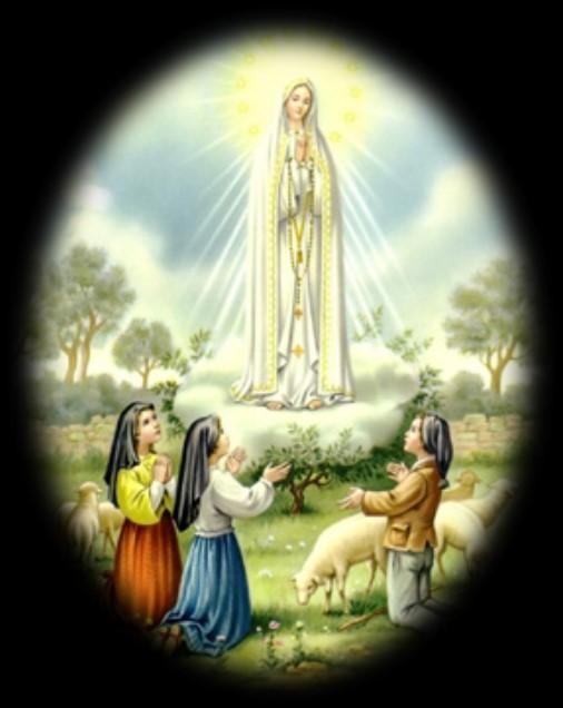 t the height of the A Great War (1914-1918), in 1917, Our Lady appeared to three little shepherd children, Lucia, Francisco and Jacinta at Fatima in Portugal.