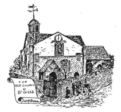 2 was wiped out by disease. So the first Saint Giles continued its existence as a largely unaltered building right through to the Giles was in existence in 1570.