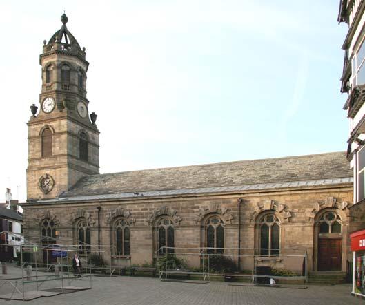 1 Setting of the Church St Giles is an important building in relation to its location within the town being at the centre of the historic market place and the commercial heart of Pontefract.