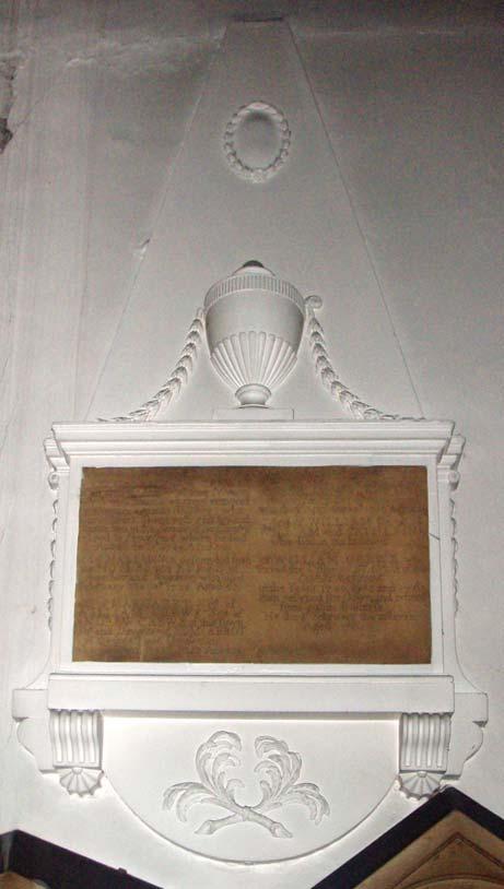 1.6 Contents of the Church Contd Monument to the Crewe