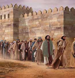 TM THE BIBLE MEETS LIFE: Parents, today your child heard how God helped Joshua and the people capture the city of Jericho. Joshua and the people honored God with their obedience to His plan.