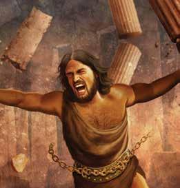 TM THE BIBLE MEETS LIFE: Parents, today s Bible story focused on Samson. God chose Samson to be a special servant, but Samson turned from God s way and sinned.