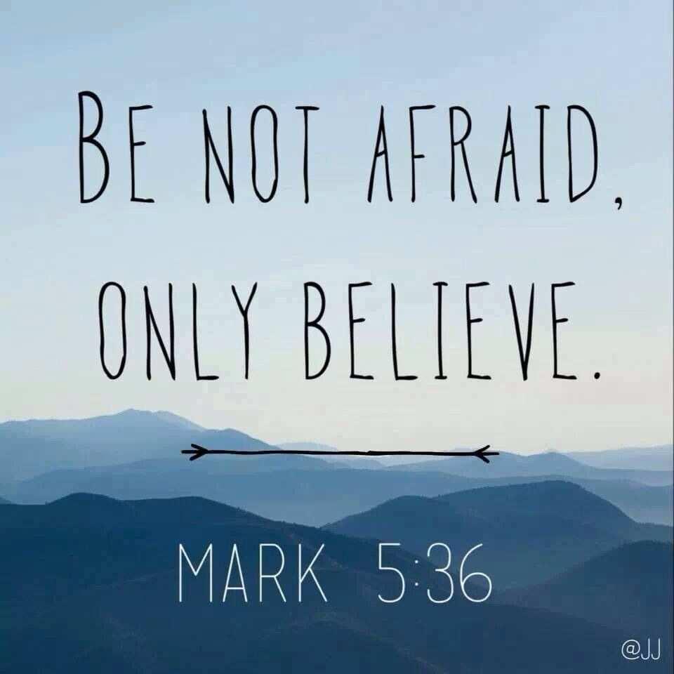 Don t be afraid; just believe. I realize this may seem too simple to some, and that s because it is simple. The truth is, faith is not so different than a pitcher playing catch with a catcher.