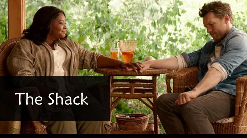 It reminds me of the movie, The Shack, I just saw on Tuesday evening with Dan and Sam. The man here has a transformative encounter with the Triune God in order to heal over the loss of his daughter.