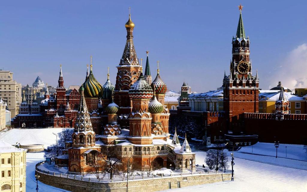 DAY 16: Discover Moscow Breakfast Bus city tour (including iconic landmarks: Boulevard Ring Novodevichy Monastery, Stalin Skyscrapers, Sparrow Hills) Visit Kremlin (all the
