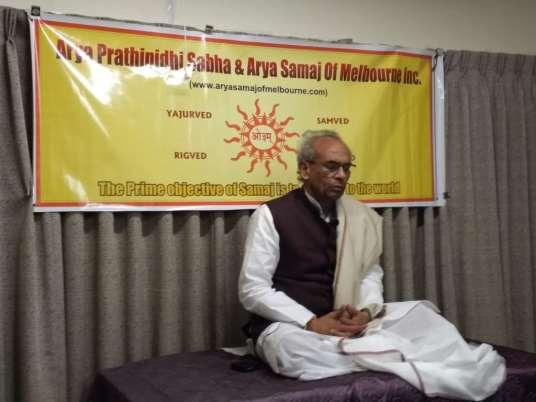 s 2 SEPTEMBER 2018 VED PRACHAAR Acharya Shrotriya ji is an excellent advocate of Vedic teachings.