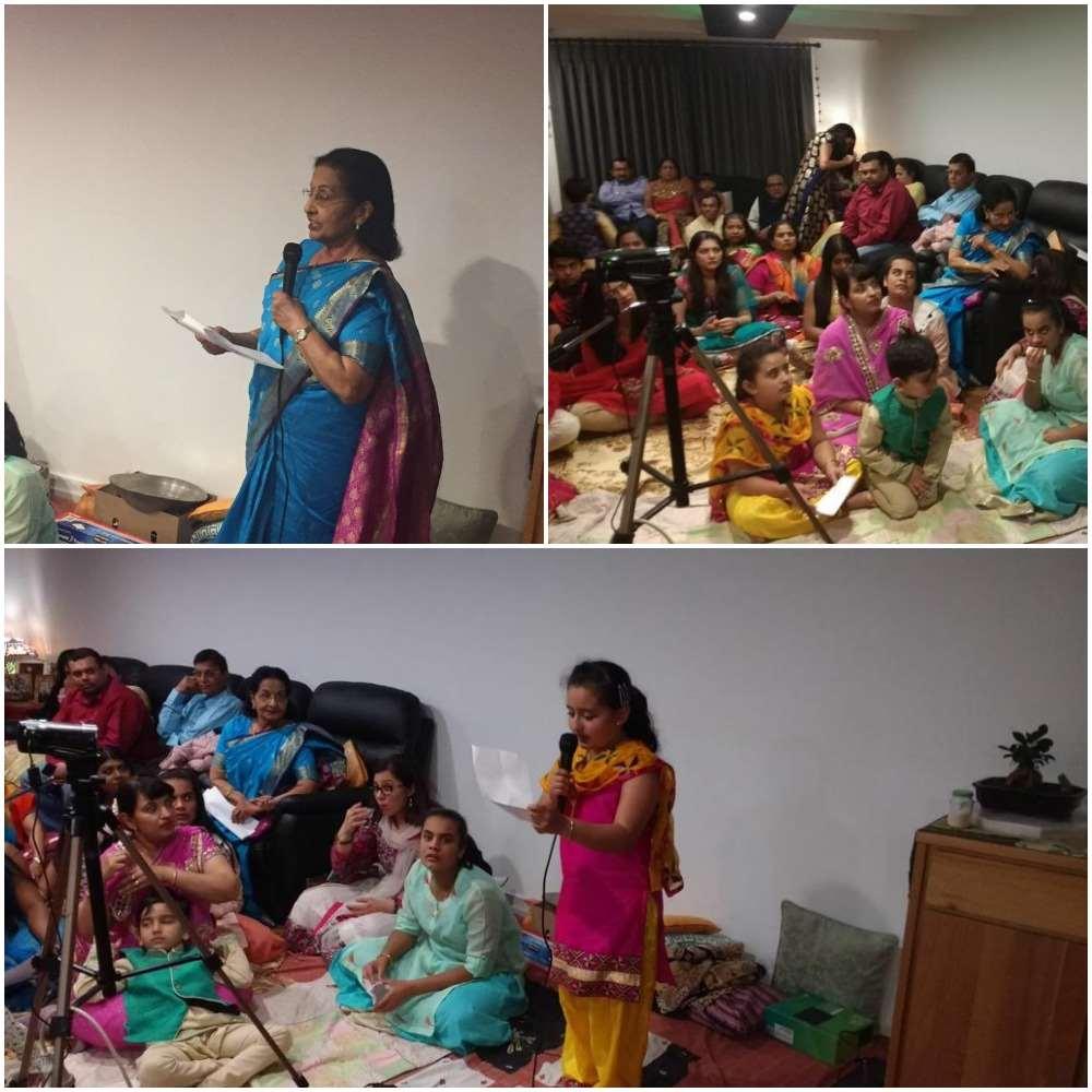 MELBOURNE DIWALI 2018 CELEBRATIONS 3 The Diwali Function and Rishi Nirwaan Diwas in November 2018 was hosted by Mr. Vinit Sharma, Mrs. Reetu and family.