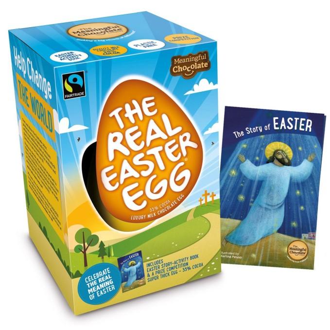 Real Easter eggs will be available to order again this year and are now free of all plastic packaging!