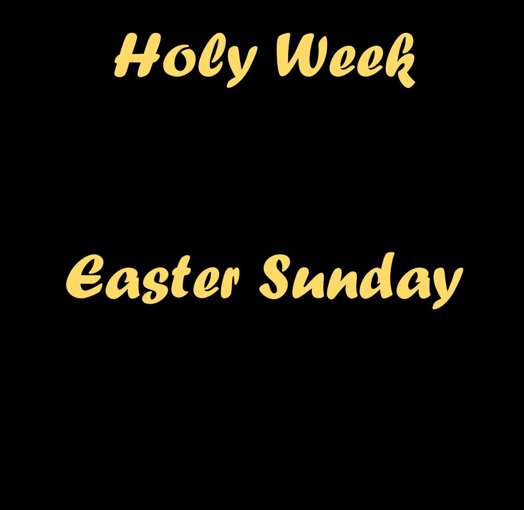 HOLY WEEK AND EASTER SERVERS: You are invited to sign up to serve during worship services during Holy Week, Easter Sunday, and throughout the Easter season.