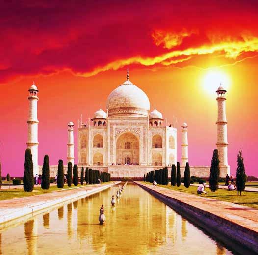 Stay - Agra @ Grand Imperial Hotel Activities - Yoga/Meditation, Free Time & the Taj Mahal for Sunset! We will enjoy an early morning Yoga/ Meditation Practice.