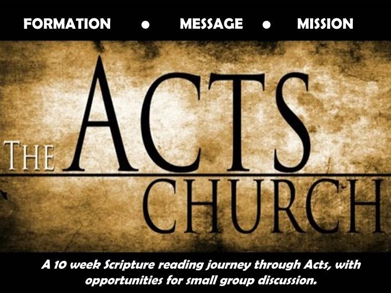 Week 1: January 30, 2017 February 5, 2017 Scripture: DAY 1: Luke 1:1-4, Luke 24:37-53, The Prequel DAY 2: Acts 1:1-11, Jesus Ascension DAY 3: Acts 2:1-13, John 16:7-15, Pentecost DAY 4: Acts 2:14-21,