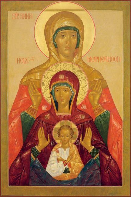 December 9 The Conception of Saint Anne, Mother of the Theotokos According to the teaching of many of the Church Fathers, the Lord sent an angel to Saints Joachim and Anne, to whom would be born