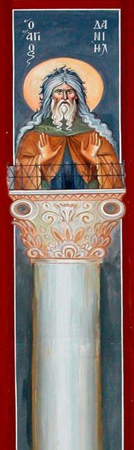 Simeon the Stylite and was blessed by him.