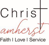 Christ Church is Making Connections & Offering Opportunities for Faith, Love & Service Weekly Update - March 27, 2019 Christ United Methodist Church Harlem & Saratoga Roads Amherst, NY 14226 A Word