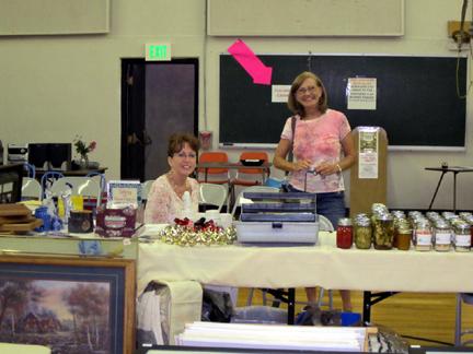 The flea market was generously supported by donations from Shepherd members.