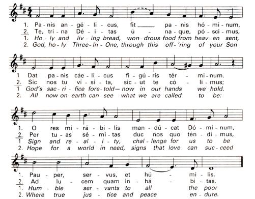 Communion Hymn Panis Angelicus
