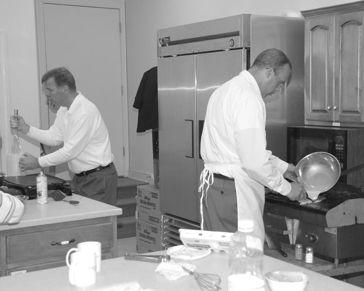 Easter Breakfast Served by the Men s Club Photos courtesy of Tom Ham Musical notes from Ed Welcome, Howard Backus!