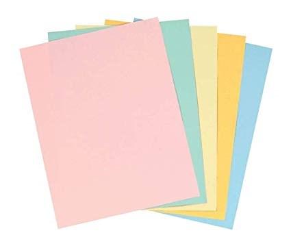 Please keep in mind that we use a minimum of 1 ream of white paper per week and 1 ream of pastel colored paper per month for