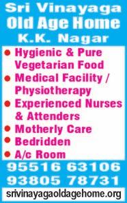 Page 4 MAMBALAM TIMES SPECIAL CLASSIFIED ADVERTISEMENTS Classified Advertisements under the heads Accommodation Required, Old Age Home, Marriage hall, Mini Hall, Real Estate Buying & Selling) &