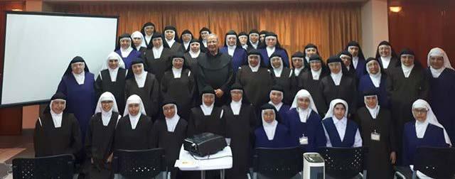 The course was given by the following Discalced Carmelites: Fr Pedro Zubieta, who prepared the work sheets, Fr.