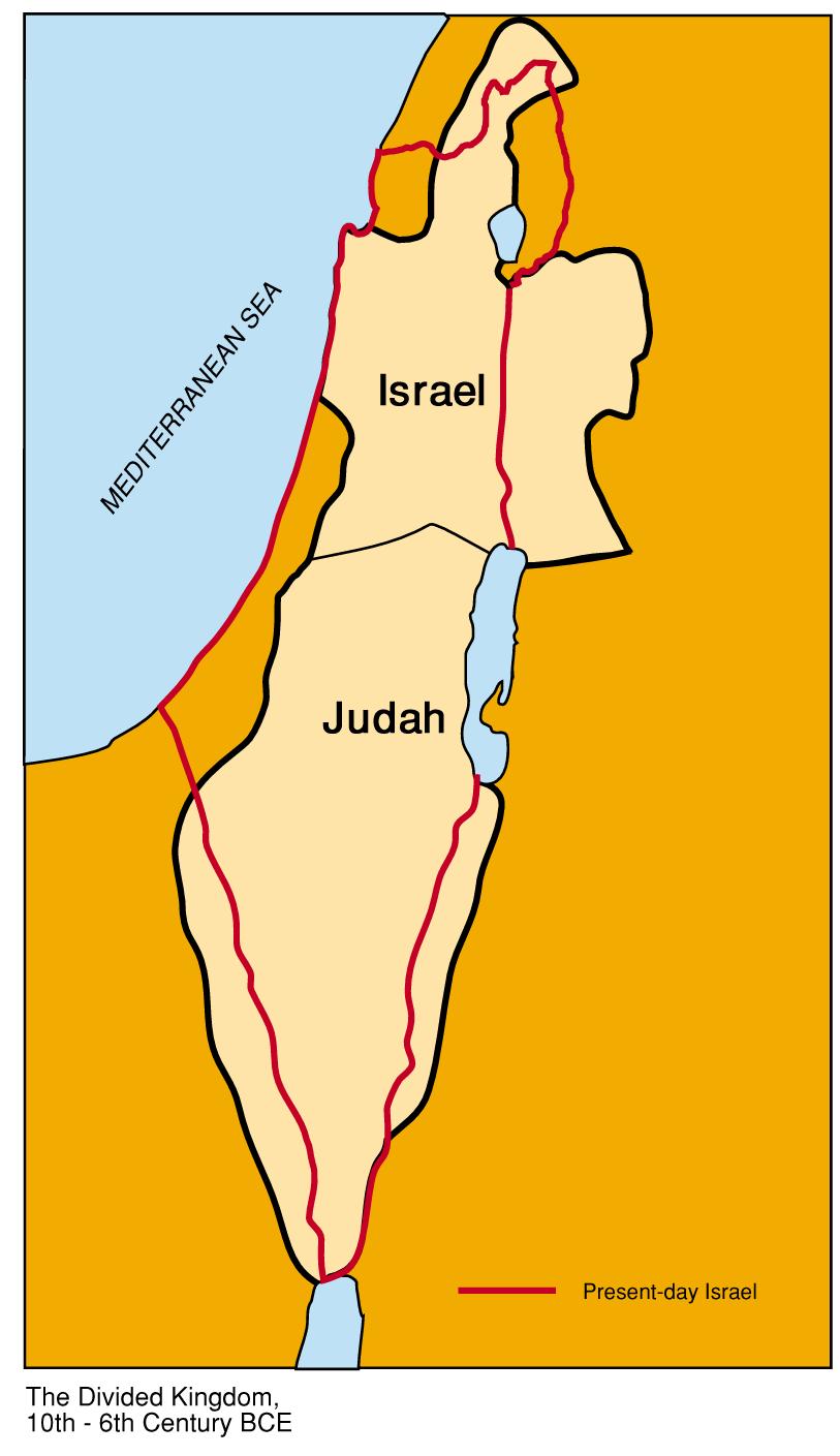 Since biblical times, other than when the land was