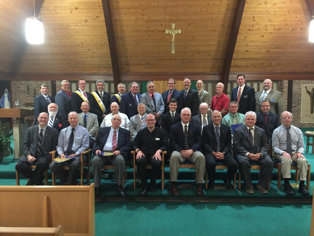 October 2018 KEYSTONE KNIGHT Page 10 CENTRAL WEST BRINGS IN A NEW COUNCIL! Congratulations to the men of Saint Francis Xavier Parish in McKean, PA just outside of Erie.
