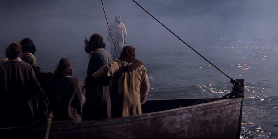 Mark 6:45-56. Seeing Ghosts Instead of Bread. Immediately after feeding the satiated crowds, Jesus made his followers get into the boat and go ahead of Him to Bethsaida (the bad, gentile side).