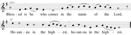 Music: Missa Emmanuel, Richard Proulx, 1991, GIA Publications, Inc.