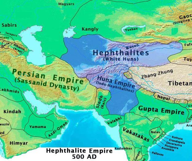 Frontier issues Gupta and the White Huns Nomadic group from central Asia Gupta were able to hold them off for a while But that cost a