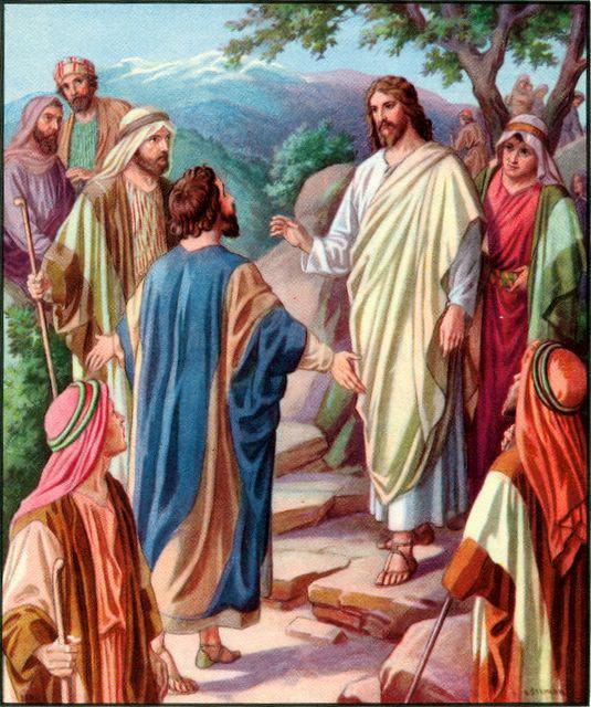 Day 19 - March 27 Mark 8:27-38 Have I ever been fickle in my faith journey? How? 27 Jesus and his disciples went on to the villages around Caesarea Philippi.