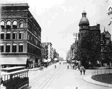 Seventh Street, Northwest & Half a Day on Sunday In the 1800s and early 1900s, many Jewish immigrants lived in downtown