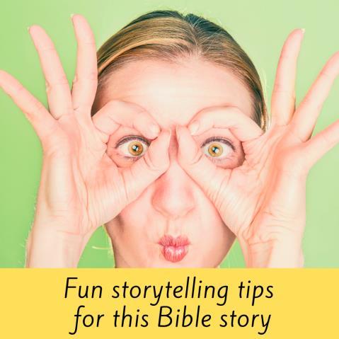 How do I tell the story myself? - Four storytelling tips Tip 1: Use the experiment with the plastic bag and the pencil to tell the story.