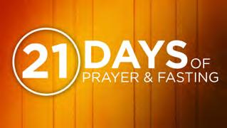 21-DAY FASTING & PRAYER SEPTEMBER 10-30 The Life has been called into a time of fasting and prayer for 21 days beginning on Monday, September 10 th.