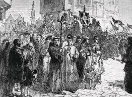 Pilgrimage of Grace The worst uprising in Henry s reign. Result of the dissolution of the monasteries. Reaction by English citizens. Began in Louth, Lincolnshire. (October 1536).