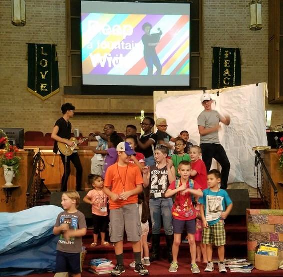 th. At least 38 children registered for VBS with