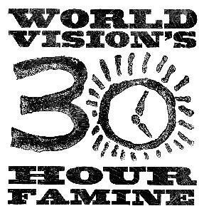 Youth/ Church Events 30 Hour Famine - Friday April 7th, 5:00pm to Saturday April 8th, 7:00pm.