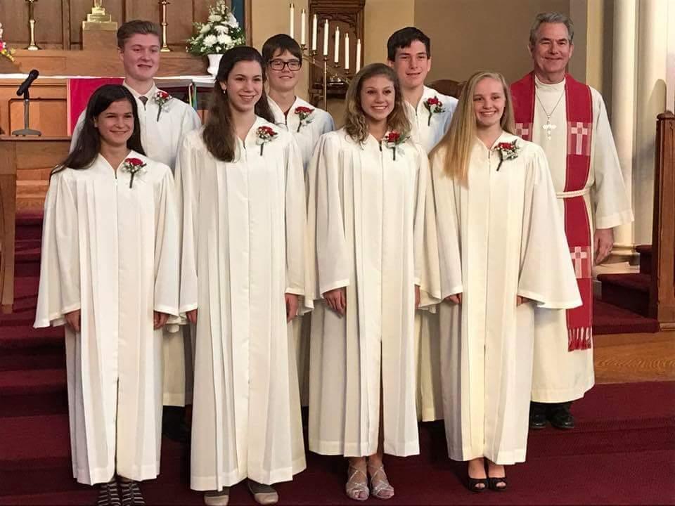 The following young people confirmed their faith at the worship service on October 30 th Sarah Bubbenmoyer Elizabeth Diehl Brody Graff Owen Kulp Evie Mace Hannah Nicholson Aidan Pape As a community